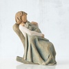 image:imageWillow Tree The Quilt Sculpted HandPainted Figure  Cast from a Susan Lordi Original Carving Heartfelt Gift Expressing Love and Warmth Display on Shelf Table or MantelAntique
