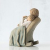 image:imageWillow Tree The Quilt Sculpted HandPainted Figure  Cast from a Susan Lordi Original Carving Heartfelt Gift Expressing Love and Warmth Display on Shelf Table or MantelAntique
