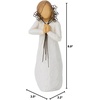image:imageWillow Tree The Quilt Sculpted HandPainted Figure  Cast from a Susan Lordi Original Carving Heartfelt Gift Expressing Love and Warmth Display on Shelf Table or MantelFriendship