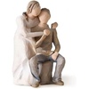 image:imageWillow Tree You and Me Sculpted HandPainted Figure  Cast from a Susan Lordi Original Carving Expression of Love and Caring Display on Shelf Table or Mantel Fitted Gift BoxYou and Me