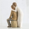 image:imageWillow Tree You and Me Sculpted HandPainted Figure  Cast from a Susan Lordi Original Carving Expression of Love and Caring Display on Shelf Table or Mantel Fitted Gift BoxYou and Me