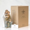 image:imageWillow Tree You and Me Sculpted HandPainted Figure  Cast from a Susan Lordi Original Carving Expression of Love and Caring Display on Shelf Table or Mantel Fitted Gift BoxYou and Me