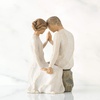 image:imageWillow Tree You and Me Sculpted HandPainted Figure  Cast from a Susan Lordi Original Carving Expression of Love and Caring Display on Shelf Table or Mantel Fitted Gift BoxAround You