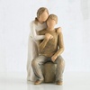 image:imageWillow Tree You and Me Sculpted HandPainted Figure  Cast from a Susan Lordi Original Carving Expression of Love and Caring Display on Shelf Table or Mantel Fitted Gift BoxYou and Me