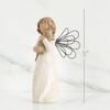 image:imageWillow Tree with Affection Angel Figure HandPainted Cat Shelf Decor  HandPainted Angel Figurine Celebrating Friendship Nature and Everyday Blessings Sculpted by Artist Susan LordiNatural