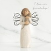 image:imageWillow Tree with Affection Angel Figure HandPainted Cat Shelf Decor  HandPainted Angel Figurine Celebrating Friendship Nature and Everyday Blessings Sculpted by Artist Susan LordiNatural