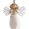 image:imageWillow Tree with affection Ornament I Love Our Friendship A Gift to Celebrate Pet Adoption for Animal Lovers and Cat Owners Sculpted HandPainted Angel Figure