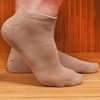 image:imageWomens Rayon from Bamboo Fiber Colored Sports Superior Wicking Athletic Ankle Socks  4 Pair Value PackGrey