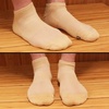 image:imageWomens Rayon from Bamboo Fiber Colored Sports Superior Wicking Athletic Ankle Socks  4 Pair Value PackTan