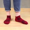 image:imageWomens Rayon from Bamboo Fiber Ultra Breathable Superior Wicking Athletic Ankle Sports Socks11 Maroon