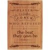 image:imageBambooMN  Laser Engraved Thank You Coach Plaque  79 x 55 x 075  FootballFearless