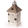 image:imageBambooMN 15 Decorative Wooden Farmhouse Lanterns  Large Rustic Lantern Candle Holders for Outdoor and Home  Brushed SageBrushed Tan