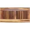 image:imageBambooMN 4 Inch x 12 Inch Inch Strand Woven Bamboo Floor Register Air Vent Indent Cover  Tiger  2 CoversTiger