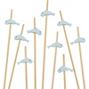 image:imageBambooMN 47 Decorative Fish Dolphin Cocktail Fruit Sandwich Bamboo Picks Skewers for Catered Events Holidays Restaurants or Buffets Party Supplies 100 Pieces300