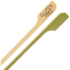 image:imageBambooMN 47 Gluten Free Food Marking Bamboo Paddle Skewer Picks for Food Drinks Appetizers  100 Pieces59 15cm