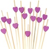 image:imageBambooMN 47 Inch Purple Heart Bamboo Food and Drink Pick Skewers for Catered Events Holidays Restaurants or Buffets Party Supplies 100 Pieces100