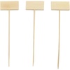 image:imageBambooMN 5 Decorative Bamboo Small Billboard Cocktail Hors Doeuvres Pick Skewer for Events Restaurants or Home Party Supplies 100 Pieces300