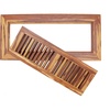 image:imageBambooMN 6 34 Inch x 14 34 Inch Strand Woven Bamboo Floor Register Air Vent Flat Cover  Tiger  2 CoversTiger