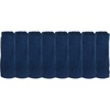 image:imageBambooMN 8 Soft 10 x 10 Washcloth Wipes 100 Bamboo Rayon  Royal BlueRoyal Blue