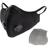 image:imageBambooMN Activated Carbon Dust Sport Mask with Exhalation Valves1