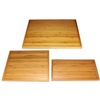 image:imageBambooMN Bamboo Tea Serving Coffee and Breakfast Tray Sets  Small amp Medium  2 Tray Set  Straight Edge Trays3 Tray Set  Small  Medium and Large  Straight Edge