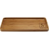 image:imageBambooMN Custom Laser Engraved Bamboo Serving Tray  A Family Story  17 x 13 x 075  Square Edge  1 PieceSquare Light Monogramstyle
