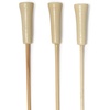 image:imageBambooMN Decorative Golf Tee Bamboo Cocktail Sandwich Skewer Picks  675  White  100 PiecesNatural