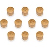 image:imageBambooMN Engraved Round Bamboo Coasters  BeerWine Theme  Assortment B  4 UnitsAssortment E