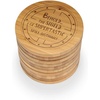 image:imageBambooMN Engraved Round Bamboo Coasters  Simple Phrases  Youre Getting Thirsty  10 UnitsShield of Supertastic Spillnothing