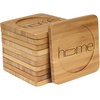 image:imageBambooMN Engraved Square Bamboo Coasters  Home wState  Style 2  California  100 UnitsPennsylvaniasquare