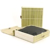 image:imageBambooMN Granulated Bamboo Charcoal Odor Absorber Bag in Decorative 65 x 625 x 175 Green Box 2 SetsGreen