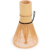 image:imageBambooMN Japanese Matcha Whisk Chasen  Traditional Handcurled Matcha Utensil  Black  2 PiecesNatural Golden Brown