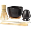 image:imageBambooMN Matcha Whisk Starter Set  Chawan Matcha Bowl Tea Whisk Chashaku Spoon Matcha Holder and Bamboo Coaster for Traditional Japanese Tea CeremonyMatcha Starter Set