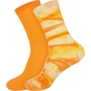 image:imageBambooMN Mens Rayon from Bamboo Athletic Tie Dye Crew SocksAssortment G