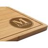 image:imageBambooMN Personalized Engraved Bamboo Cutting Board  Cat Couple on Branch  1725 x 1175 x 075Simple Round Letter Monogram