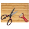 image:imageBambooMN Premium Thin Bamboo Cutting Board  13 x 9 040  3 Pieces10