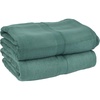 image:imageBambooMN Super Soft Luxury Spa Bamboo Bath Sheet Oversized Bath Towel  100 Rayon from Bamboo  70 x 355 2pc  Pine Green
