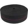 image:imageBambooMN TwoInch Latex Elasbelt Webbing for Chair Repair  40 Roll Black1