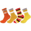 image:imageBambooMN Womens Soft and Cozy Fuzzy Crew Socks 4 PairsAsst I