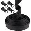 image:imageDelrin Zippers  5  Black  10 Yards 4 Pulls10 Yards 5