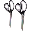image:imageHeavy Duty Titanium Tailor Fabric Shears  95 Black wPurple  1 Unit85  95 Forged Black With Grey