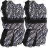 image:imageJubileeYarn 100gSkein Ruffle Chiffon Ribbon Yarn  Black Red Flora  2 Skeins02 Blue Slate
