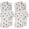 07 Polka Dot White