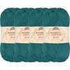 image:imageJubileeYarn Bamboo Cotton Sport Yarn  50gSkein  Frozen Tidepool  4 Skeins