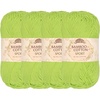 image:imageJubileeYarn Bamboo Cotton Sport Yarn  50gSkein  Lilacs  4 Skeins406 Avocado