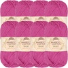 image:imageJubileeYarn Bamboo Cotton Sport Yarn  50gSkein  Red Hot Red  4 Skeins102 Vermillion City