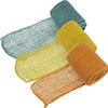 image:imageJubileeYarn Burlap Jute Craft Ribbon  55 x 10 Yards  Black Cranberry Pumpkin  3 RollsGroup C
