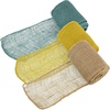 image:imageJubileeYarn Burlap Jute Craft Ribbon  55 x 10 Yards  Black Cranberry Pumpkin  3 RollsGroup D