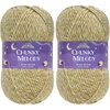 image:imageJubileeYarn Chunky Melody Yarn  100gSkein Bulky Wool Blend  Sea Mist  2 Skeins28 Sage Heather