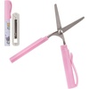 image:imageJubileeYarn Compact Safety Scissors Set  Pen and Push Portable Scissors  Dark BlueGray